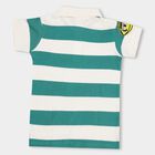 Boys' 100% Cotton Half Sleeves T-Shirt , Dark Green, small image number null