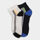 Men's Socks (Pack of 2), Melange Light Grey, small