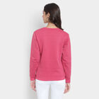 Round Neck Sweatshirt, Fuchsia, small image number null