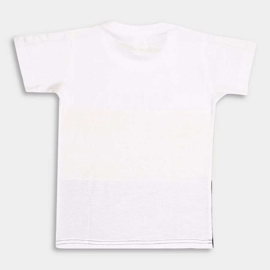 कॉटन टी-शर्ट, गहरा पीला, large image number null
