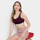 Solid Non-Padded Bra, Purple, small image number null