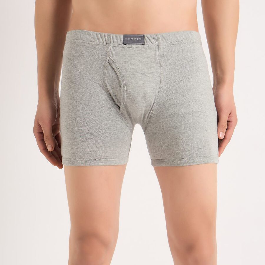 Men's Trunk, मिश्रित हल्का ग्रे, large image number null