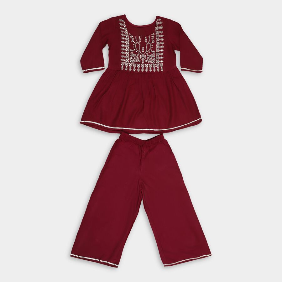 Girls' Fusion Set, Wine, large image number null