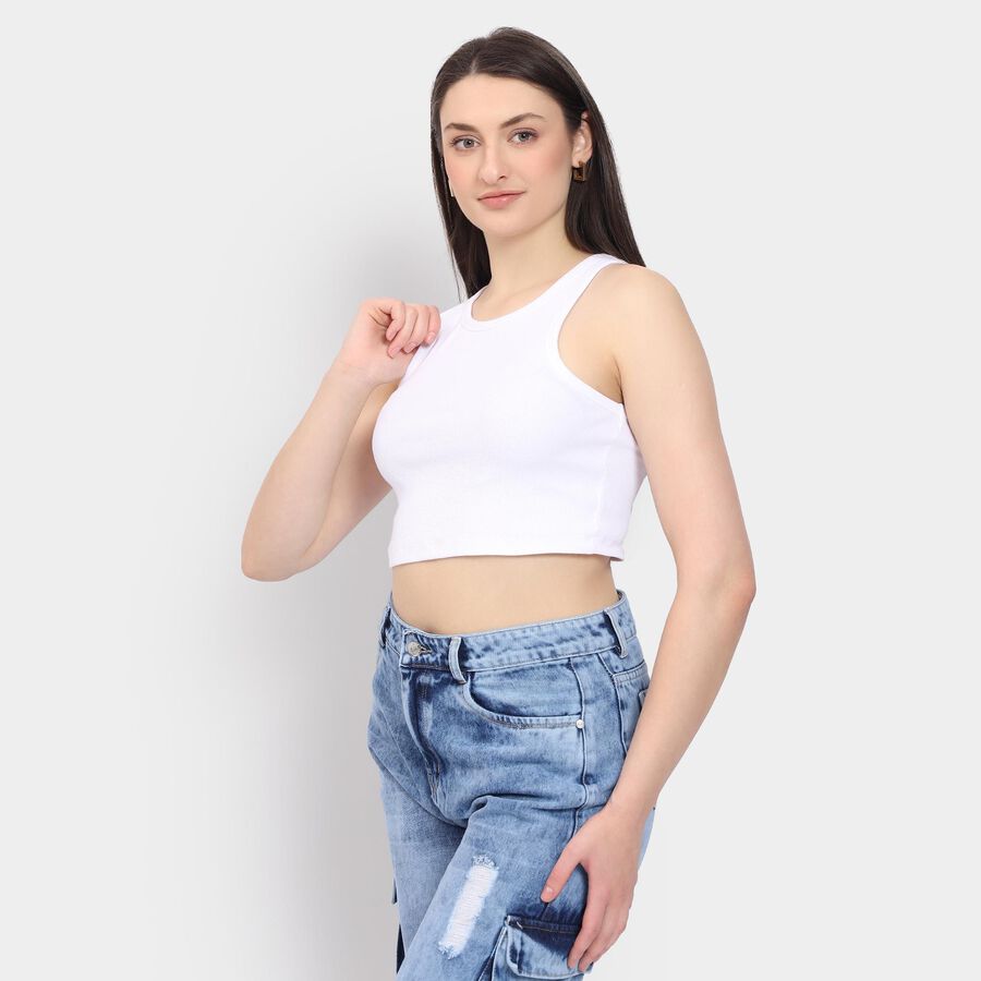 Ladies' Tank Top, White, large image number null