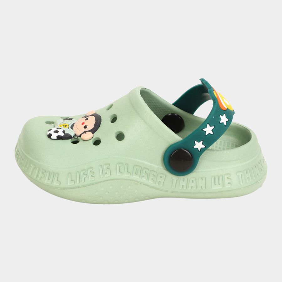 Kids Casual Sandal, Green, large image number null