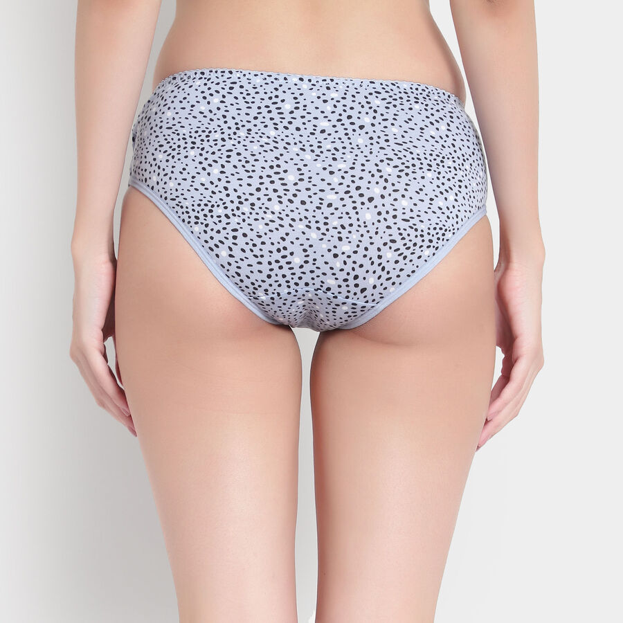 Cotton Printed Panty, Light Blue, large image number null