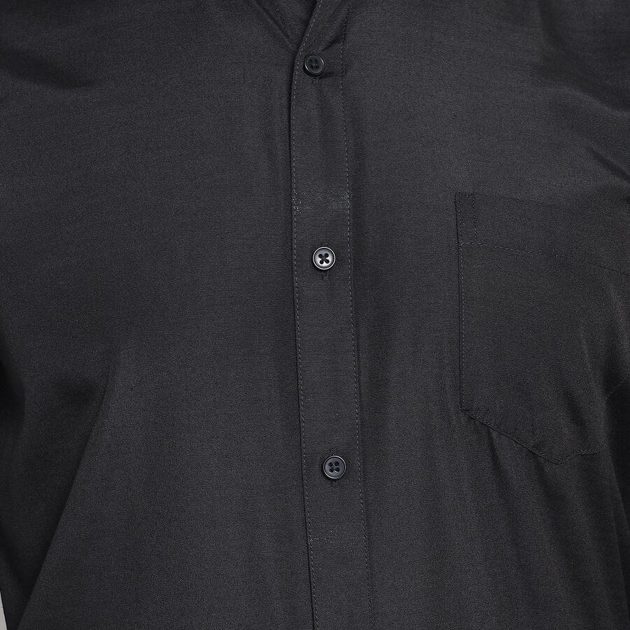 Men's Formal Shirt , Black, large image number null