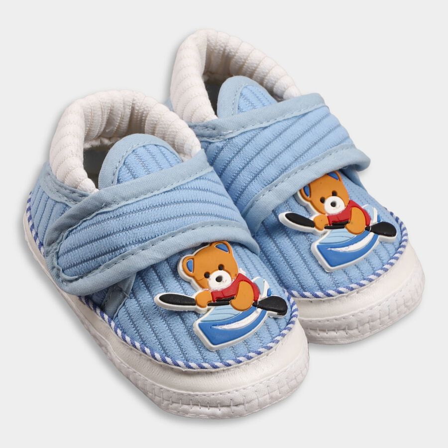 Infant's Bootie, Light Blue, large image number null