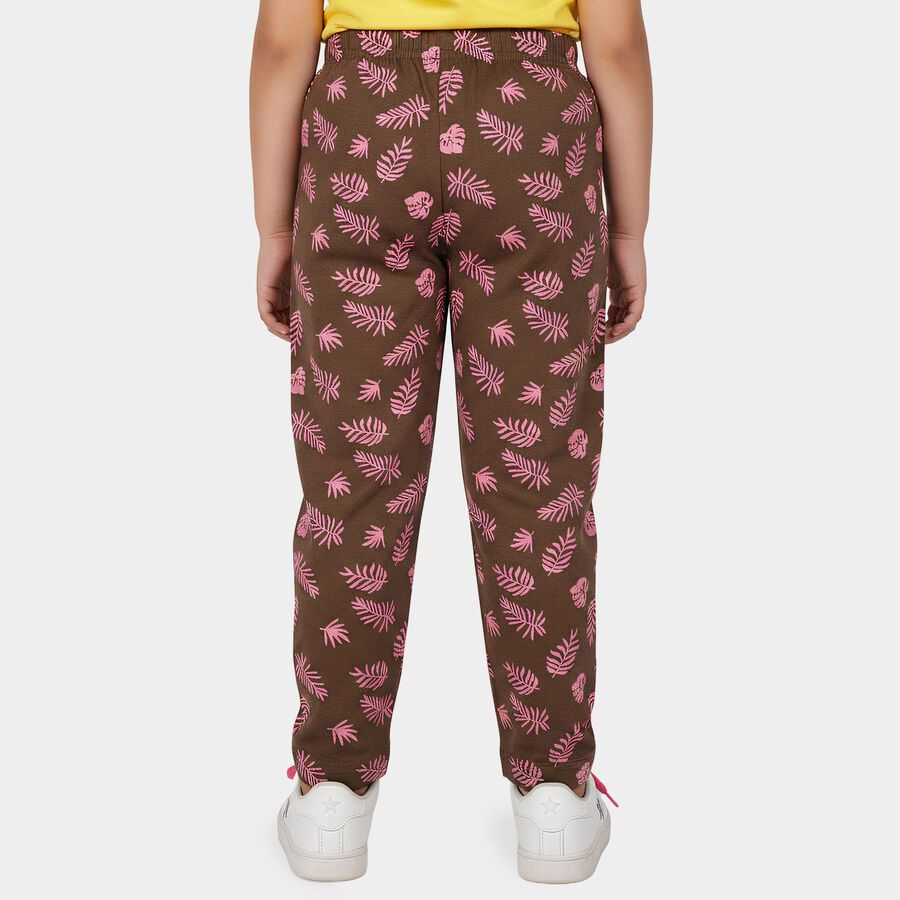 Girls' Pyjama, Brown, large