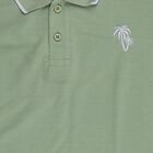 Boys' Half Sleeves T-Shirt, हल्का हरा, small