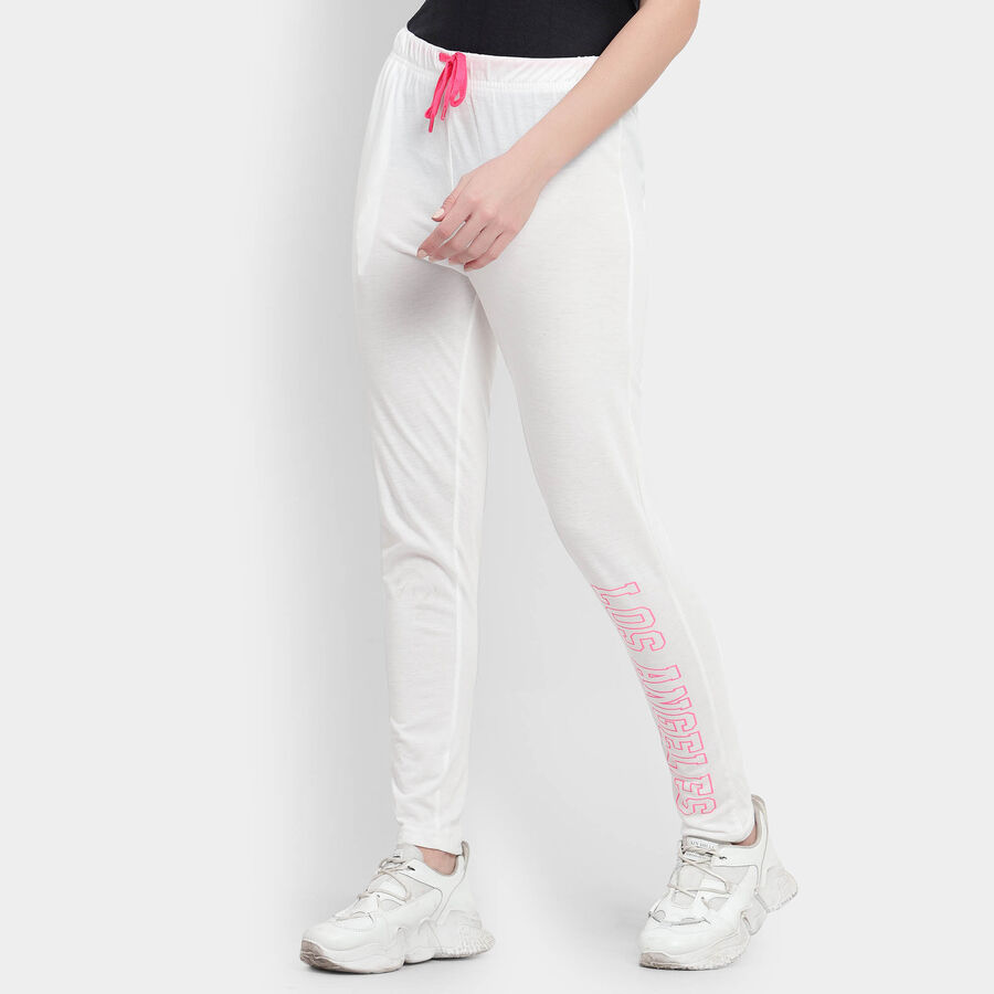 Solid Joggers, White, large image number null