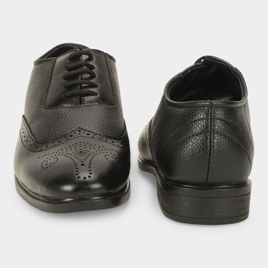 Men's Formal Shoes, काला, large