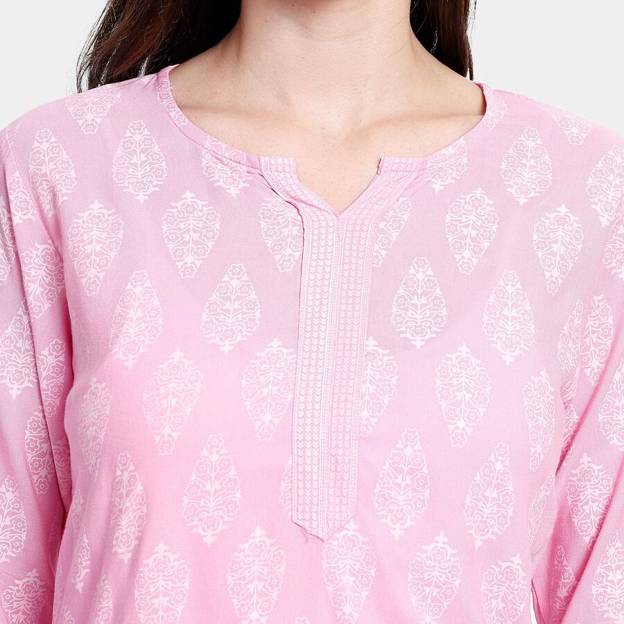 Ladies' Kurti, Light Pink, large image number null