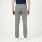 Men's Grey Slim Fit Classic Jeans, हल्का ग्रे, small