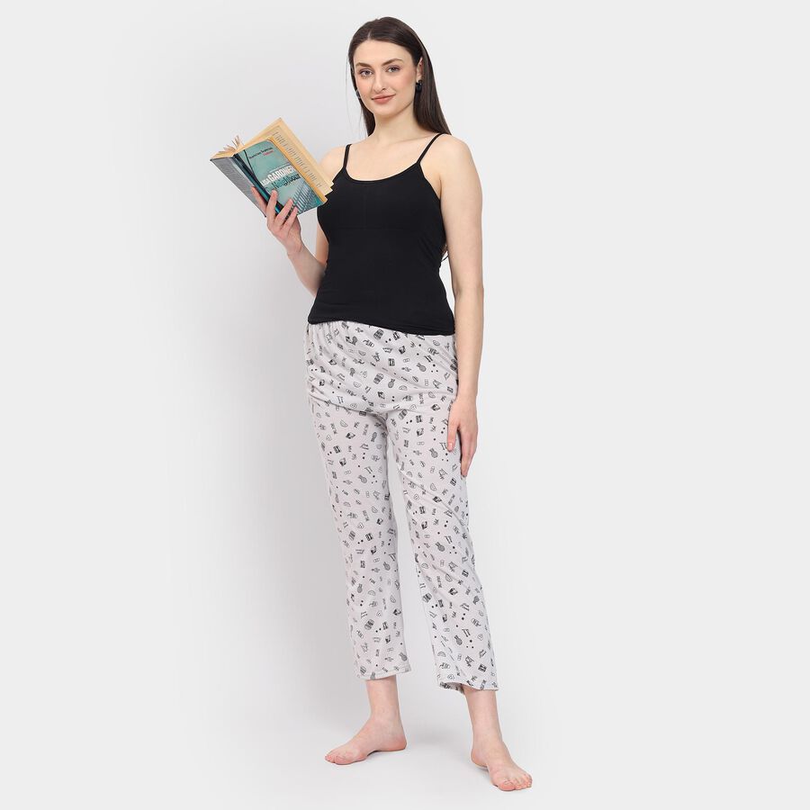 Ladies' Pyjama, Light Grey, large image number null