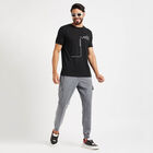 Overdyed Track Pants, Melange Mid Grey, small image number null