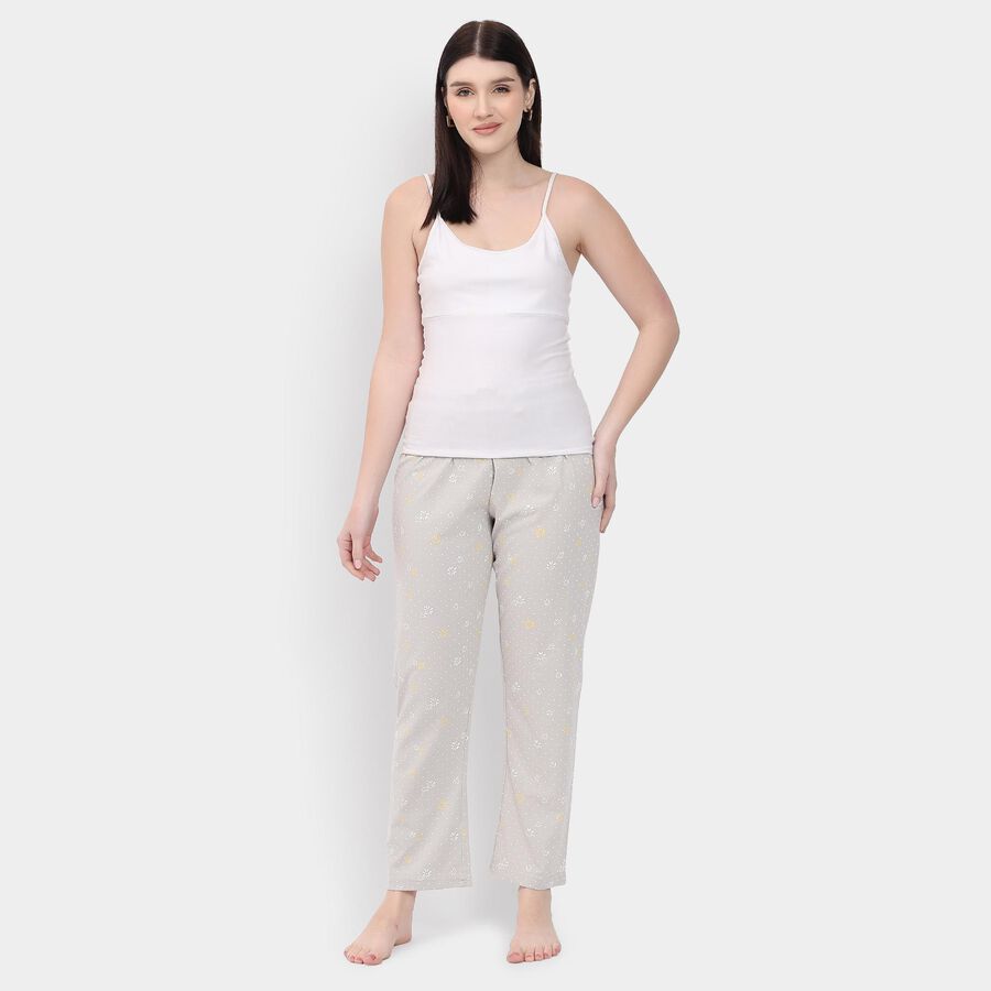 Ladies' Pyjama, Light Grey, large image number null