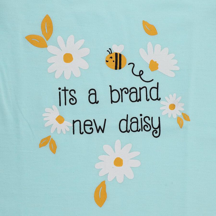 Girls' T-Shirt, हल्का नीला, large