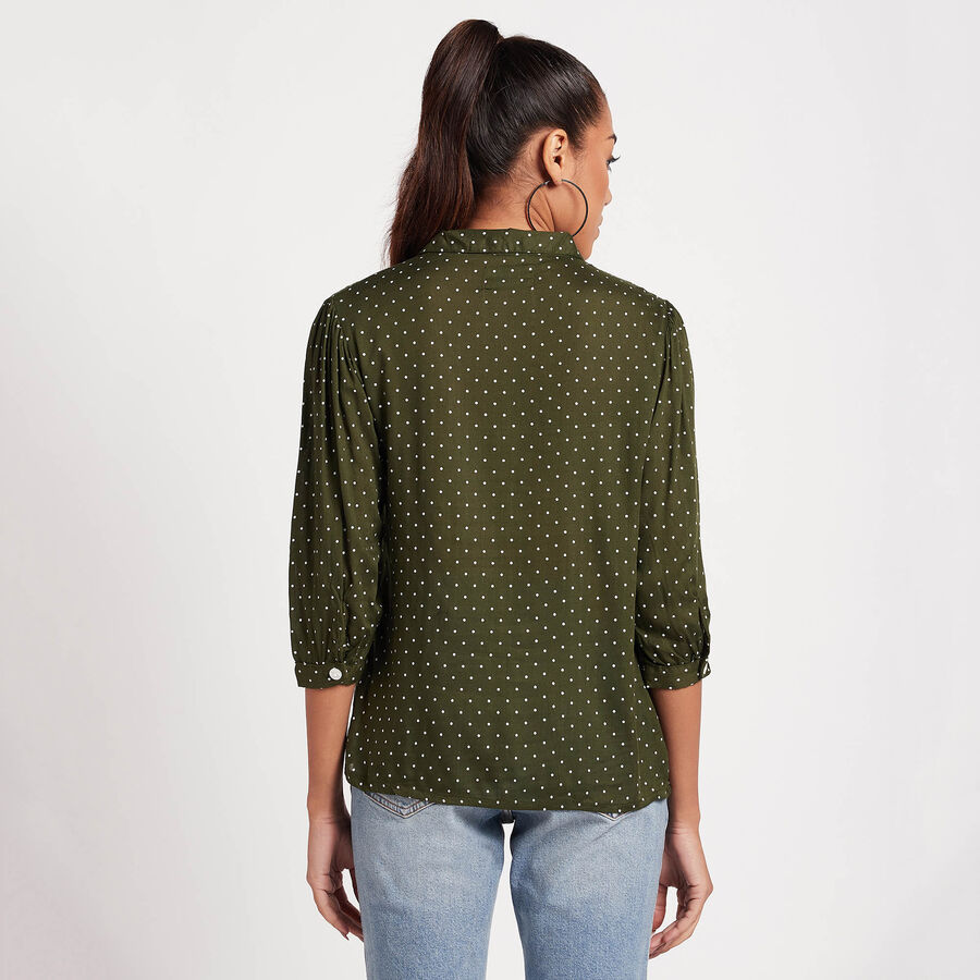 All Over Print Shirt, Olive, large image number null