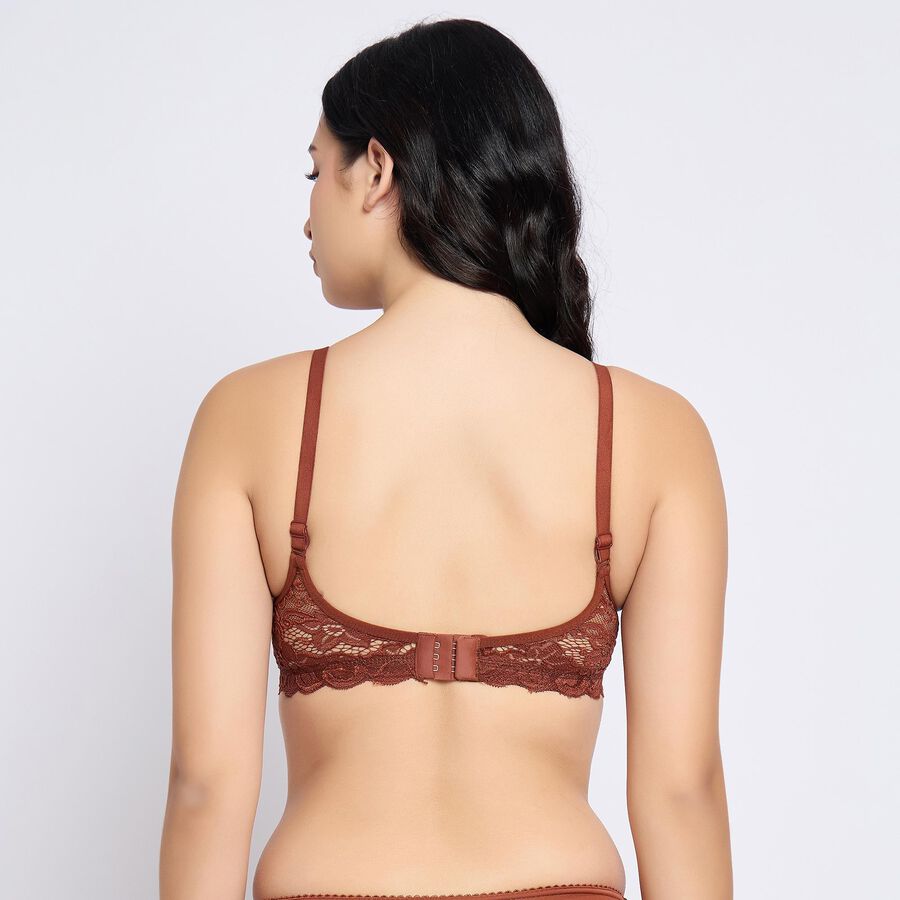 Ladies' Bra, Brown, large image number null