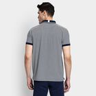 Men's Collared Half Sleeves T-Shirt, नेवी ब्लू, small image number null
