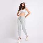 Ladies' Track Pants , Light Grey, small