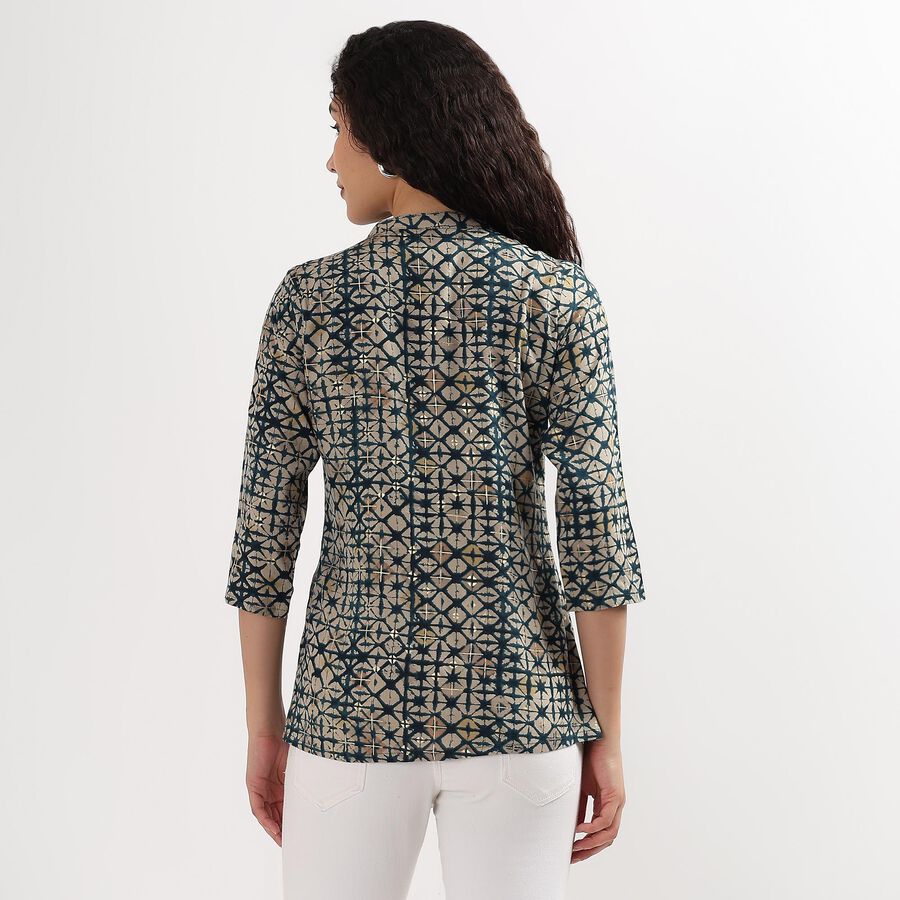 Ladies' Kurta , टील ब्लू, large image number null