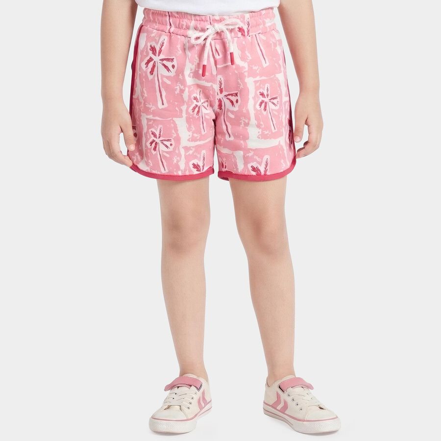Girls' Shorts, Light Pink, large
