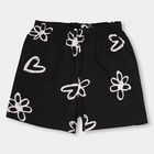 Girls' Pull Ups Shorts, Black, small image number null