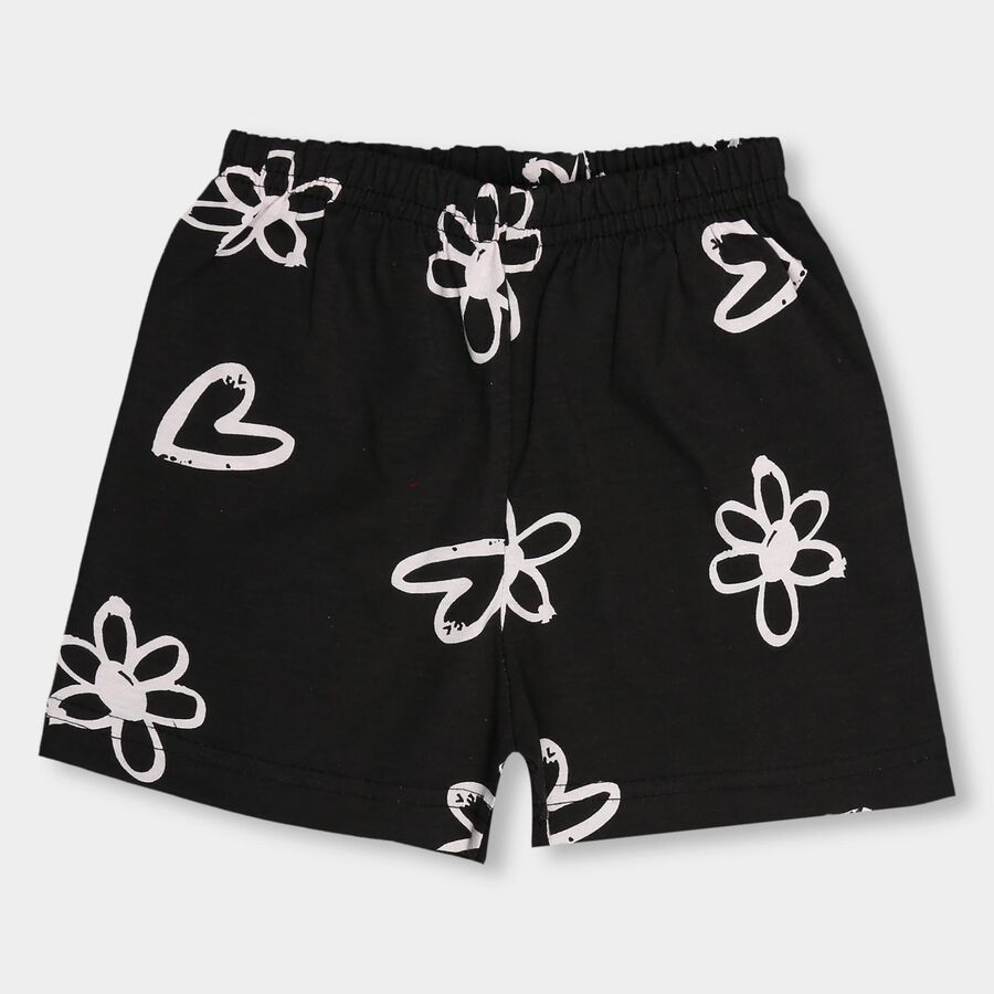 Girls' Pull Ups Shorts, Black, large image number null