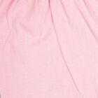 Infants Solid Cotton Night Suit, Pink, small image number null