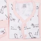 Infants' 100% Cotton Gift Set (Top, Shorts, Cap/Bib, Sheet), Pink, small image number null