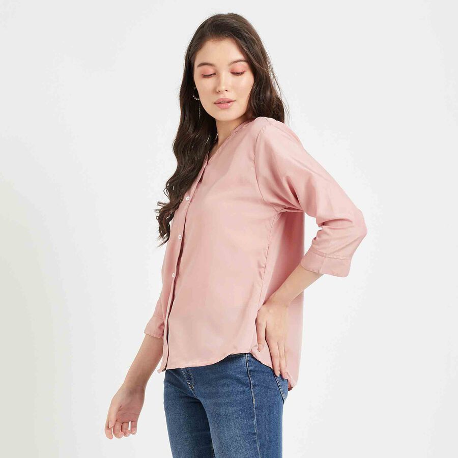 Solid Shirt, Pink, large image number null