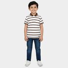 Boys Brown Round Neck Casual Boys T-Shirt, भूरा, small