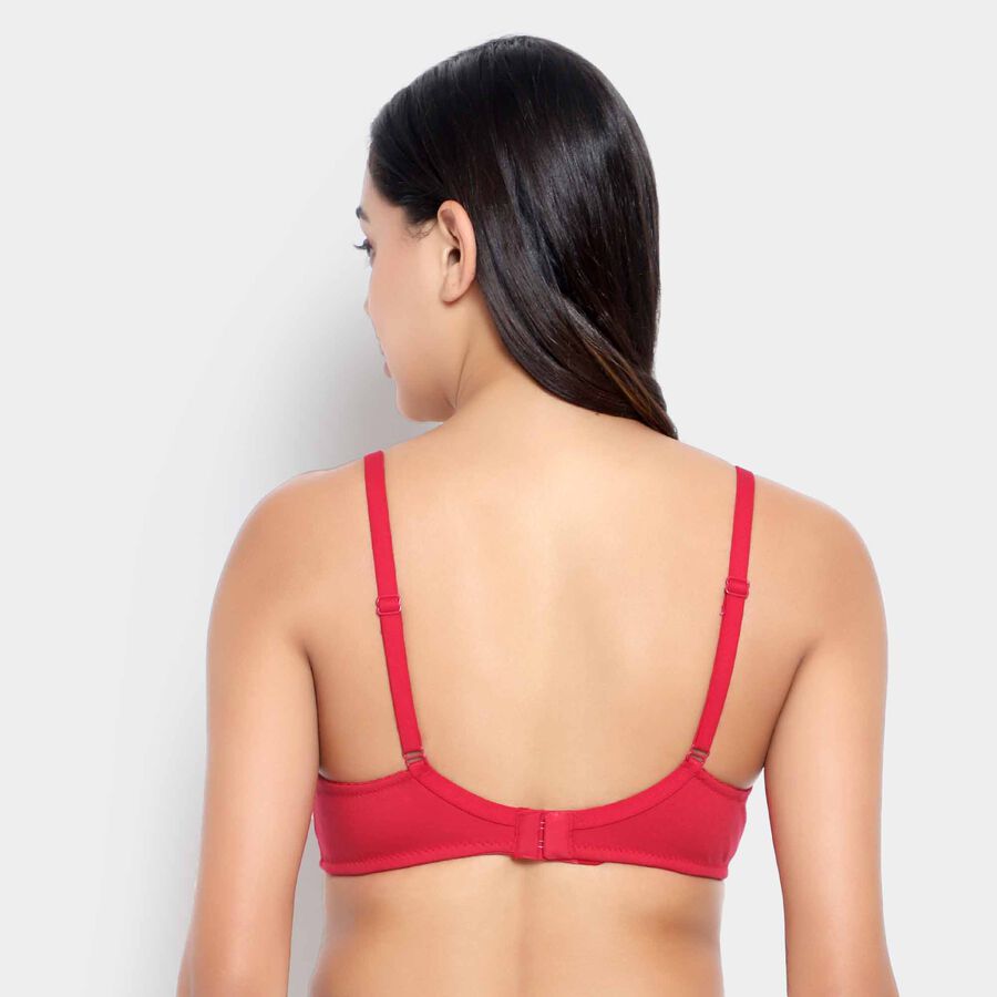 Solid Bra, Red, large image number null
