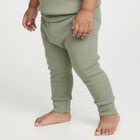 Infants Light Sage Green Round Neck Casual Thermal, Light Green, small image number null