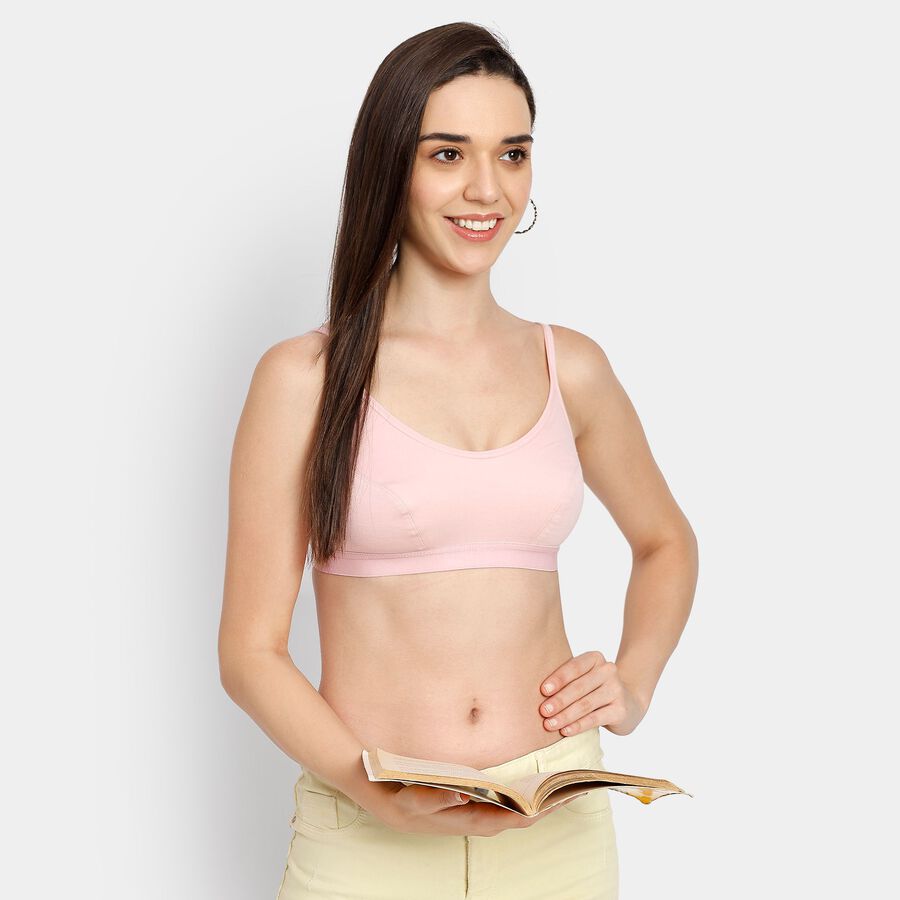 Ladies' Bra, Light Pink, large image number null