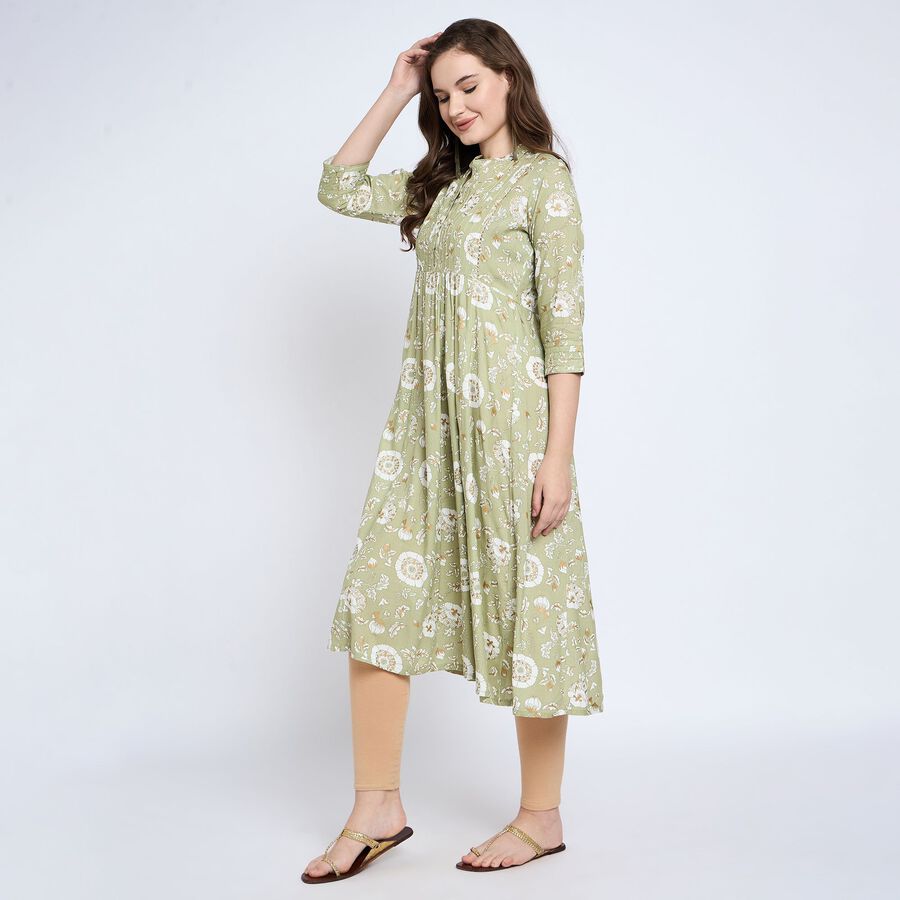 Ladies' Kurta, Light Green, large image number null