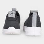 Boys' Grey Slip-On Casual Sneakers, ग्रे, small