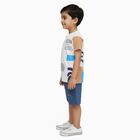 Boys' Woven Baba Suit, Off White, small image number null