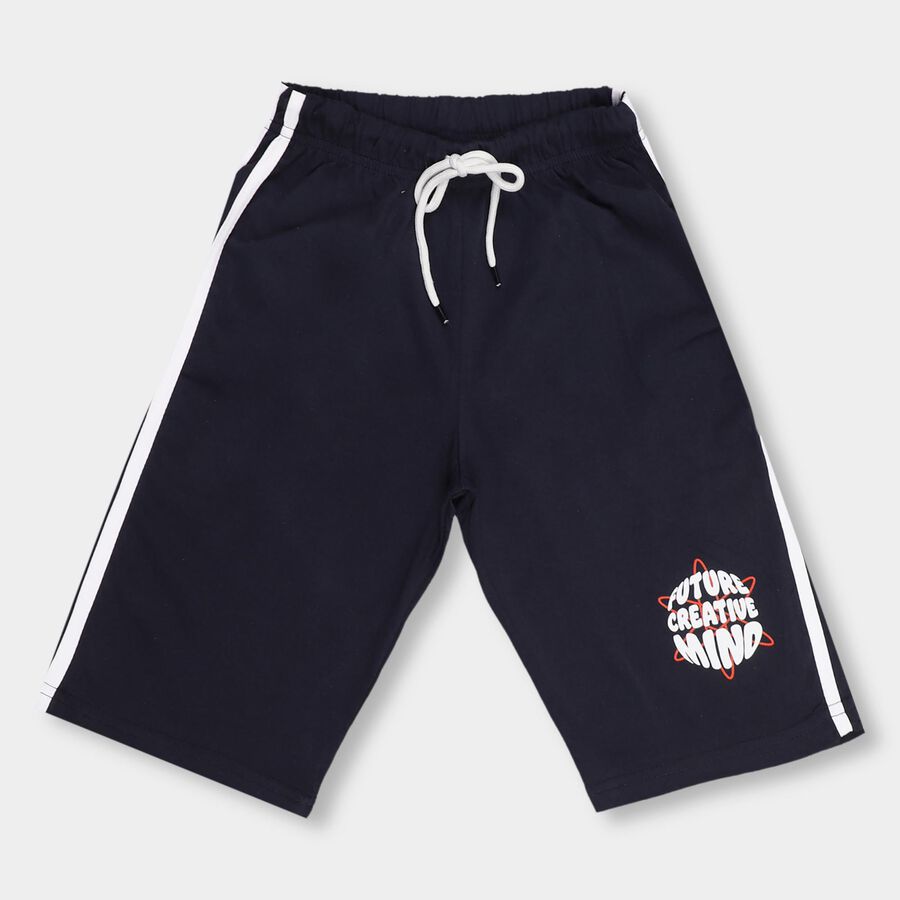 Boys' Basic Jamaican, Navy Blue, large image number null
