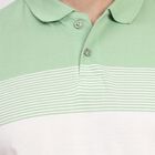Men's Collared Half Sleeves T-Shirt , Light Green, small image number null
