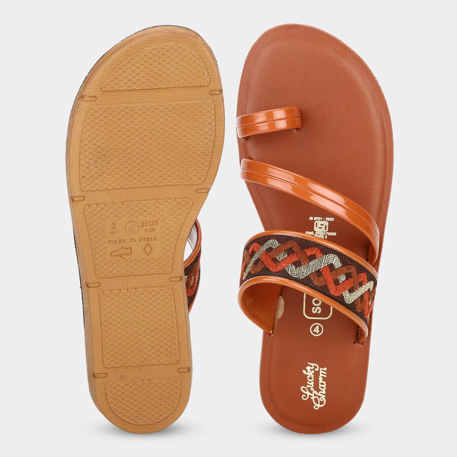 Ladies' Sandal, Tan, large