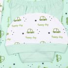 Infants' 100% Cotton Gift Set, Light Green, small image number null