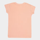 Girls Cotton T-Shirt, Light Pink, small image number null