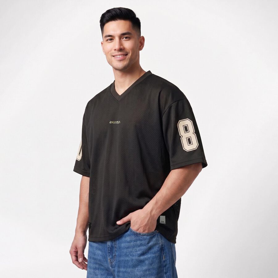 Men's Drifit T-Shirt, ओलिव, large