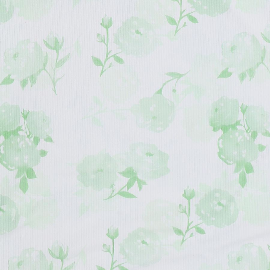 Girls Mint Green Round Neck Casual T-Shirt, Light Green, large