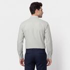 Men's Sage Green Slim Fit Formal Shirt, हल्का हरा, small