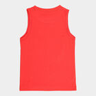 Boys Round Neck T-Shirt, Red, small image number null