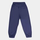 Boys Cotton Joggers, Navy Blue, small image number null